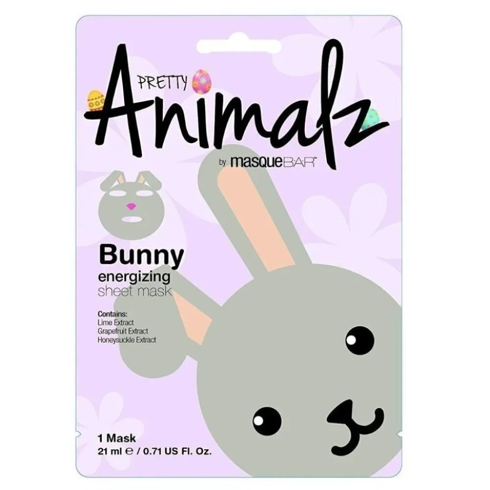 Pretty Animalz Masque Bar Bunny Energizing Sheet Mask